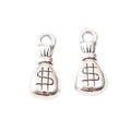 Dollar Money Bag Metal Charm 2 Finish Options Craft Supply view 2