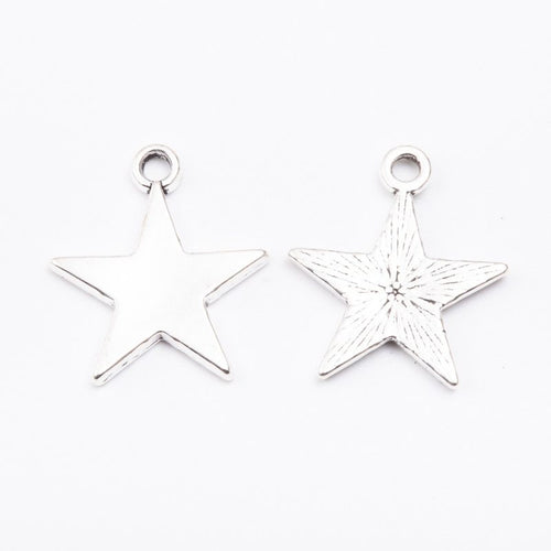Plain Five Point Star Charm alternate product arrangement
