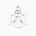 Openwork Angel Metal Charm Pendant For Jewelry Making view 2
