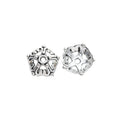 Ornate Flower Bead Cap in 1 Metal Finish for Jewelry Making view 2