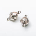Acorn Connector Jewelry Making Component In 2 Finish Options view 2