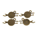 Yarn Ball and Needles Alloy Charm in 2 Pictured Options view 2