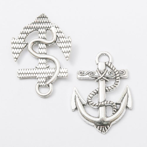 Rope Anchor Charm front and reverse details
