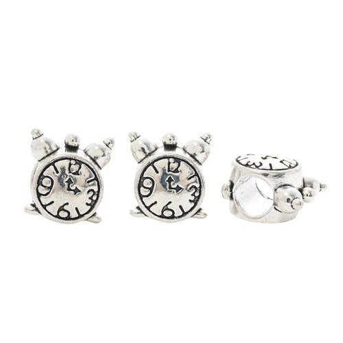 Alarm Clock Large Hole Bead shown from an additional product angle 2