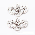 Scrollwork Multi-Loop Bar Connector in 1 Metal Finish for Jewelry Making view 2