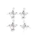 Hummingbird Detailed Alloy Charm in Antique Silver Finish view 2