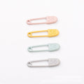 Pastel Number 58 Safety Pin Component For Jewelry Making And Craft Projects view 2