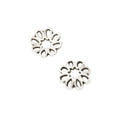 Open Petal Bead Cap in 1 Metal Finish for Jewelry Making view 2