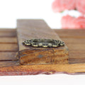 Oval Chain Edge Setting Metal Component in 2 Finishes for Jewelry Making view 3