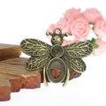 Large Bee Alloy Charm Pendant 50x41mm