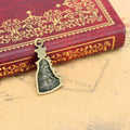 Bell Christmas Tree Charm With Dotted Branch Details For Jewelry Making view 2