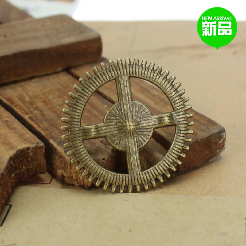 35mm Mechanical Gear Alloy Charm Pendant