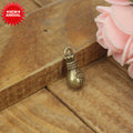 Three Dimensional Money Bag Alloy Charm in 3 Metal Finishes view 2