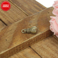 Three Dimensional Money Bag Alloy Charm in 3 Metal Finishes view 3