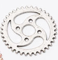 Open Gear Wheel Jewelry Components in 5 Metal Finish Options view 7