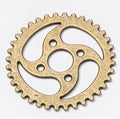 Open Gear Wheel Jewelry Components in 5 Metal Finish Options view 8