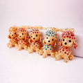 Rhinestone Dog Keychain With Gold-Tone Split Ring And Clasp view 4