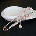 Gold Tone Silver Tone Butterfly Crystal Metal Brooch Pin 1 Pictured Designs view 5