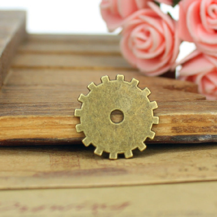 20mm Mechanical Gear Alloy Charm Pendant