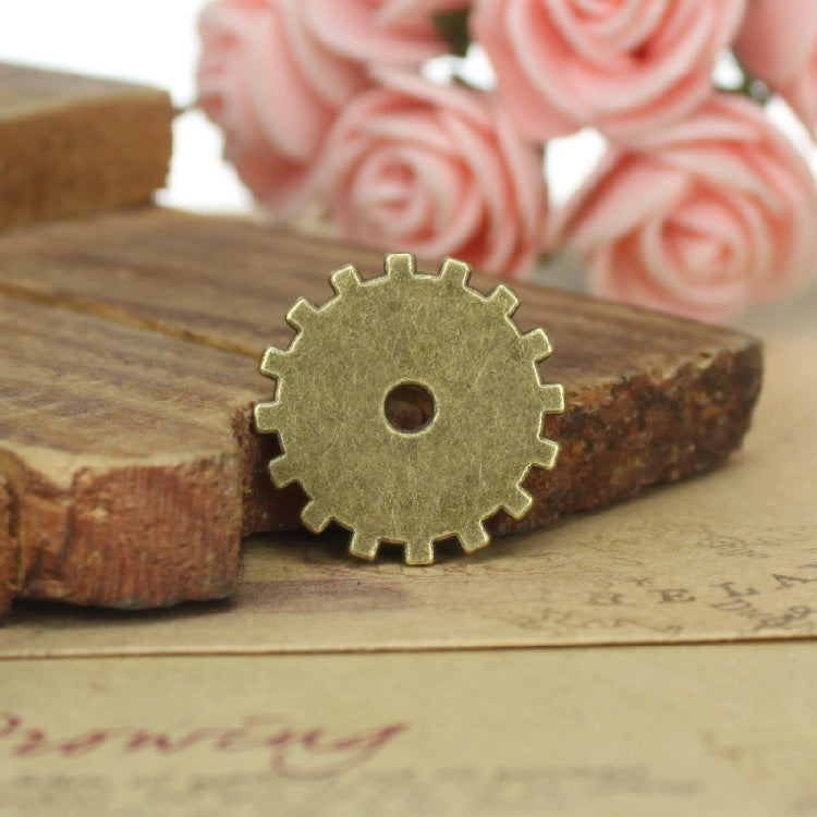 20mm Mechanical Gear Alloy Charm Pendant