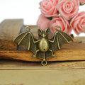 Punk Alloy Bat Charm Pendant