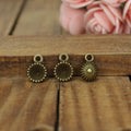 7.5mm Alloy Rhinestone Cup Setting Finding