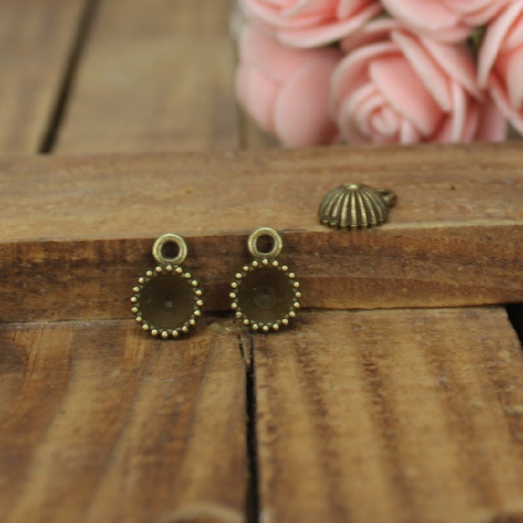 7.5mm Alloy Rhinestone Cup Setting Finding