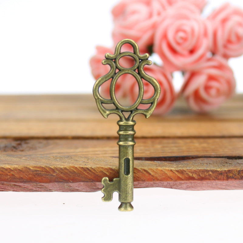 44x17mm Vintage Alloy Key Charm Pendant