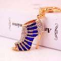 Rhinestone High Heel Sandal Keychain, Seven Style Options view 3