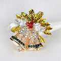Gold Tone Silver Tone Ribbon Bow Metal Brooch Pin for Jackets and Lapels view 4