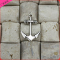 Vintage Anchor Alloy Charm Pendant 28x20mm