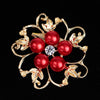 Red Floral Vine