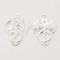 Curled Dragon Metal Charms in Six Finishes for Jewelry Making view 6