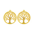 Round Tree Of Life Pendants In Four Vintage Finishes view 9