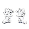 Candy Filled Christmas Stocking Charms in Two Finishes view 6