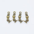 Mermaid Metal Charm in 7 Distinct Finishes for Jewelry Making view 7