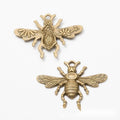 Bee Charm in 5 Finishes Metal Component for Jewelry Making view 7