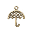 Lattice Umbrella Charm Metal Jewelry Making Component view 6