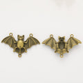 Bat Chandelier Connector in Four Vintage Metal Finishes view 7