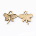 Small Dragonfly Metal Charms In Six Finishes Jewelry Findings view 7