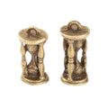 Hourglass Metal Charm in 2 Distinct Finishes for Jewelry Making view 6