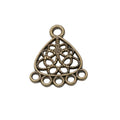 Filigree Teardrop Chandelier Connectors In Four Finishes view 6