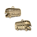 London Double Decker Bus Metal Charms in Two Finishes view 5