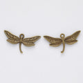 Openwork Dragonfly Metal Charm in 5 Pictured Finishes view 6