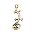 Vintage Curled Gecko Charms in Multiple Finishes for Jewelry Making view 5
