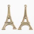 Eiffel Tower Pendant Charm in Two Antique Finishes view 6