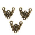 Three-Loop Crown Connector Jewelry Connector Component in 5 Visible Finishes view 8