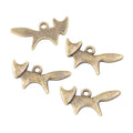 Minimal Fox Silhouette Charm Metal Jewelry Making Pieces view 6
