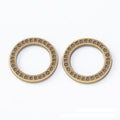 Bronze Pewter and Silver Dotted Ring Connectors for Jewelry Making view 6