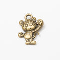Cartoon Tiger Detailed Metal Charm in 4 Finishes for Crafting view 6